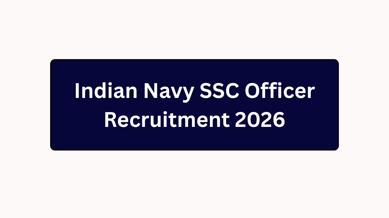 Indian Navy SSC
