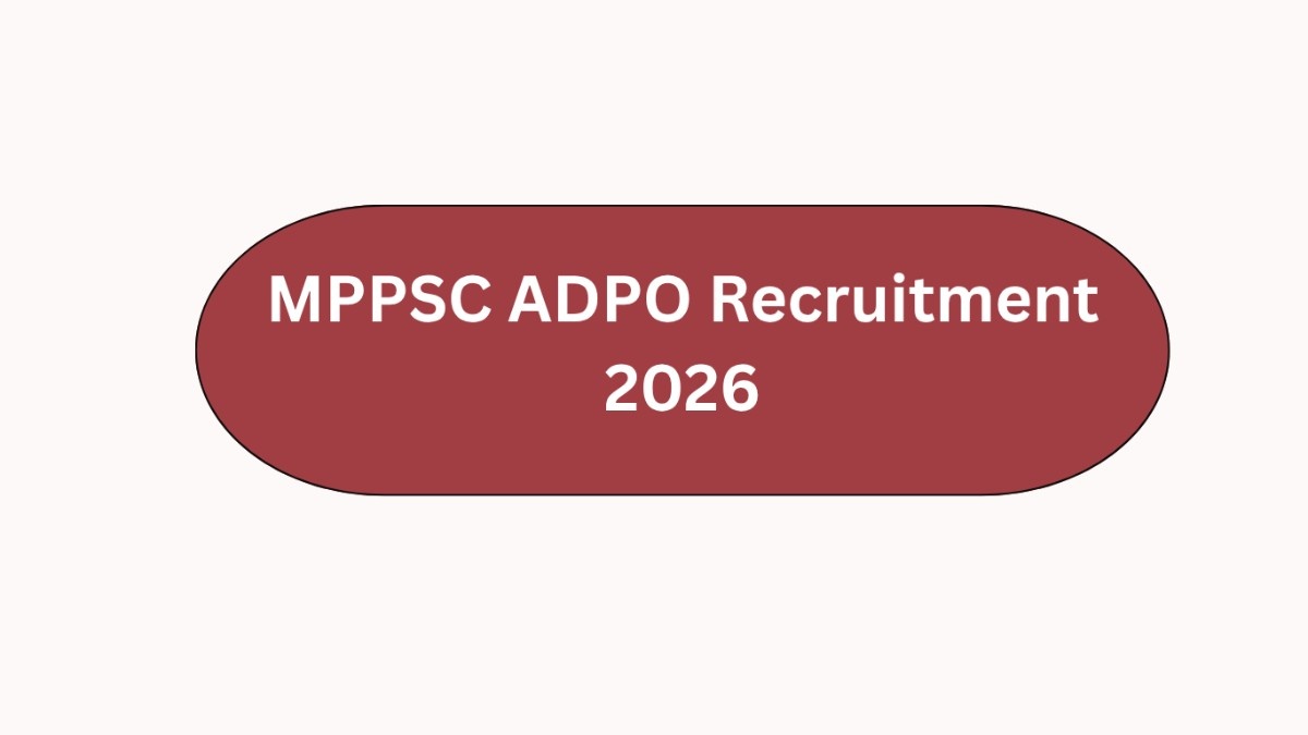 MPPSC ADPO