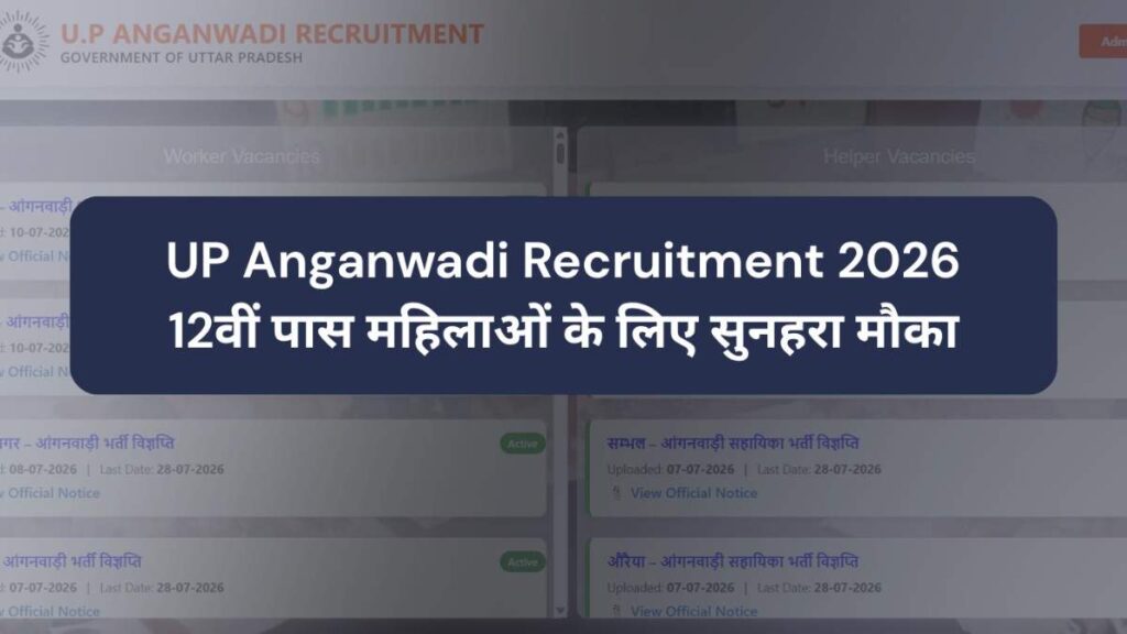 UP Anganwadi